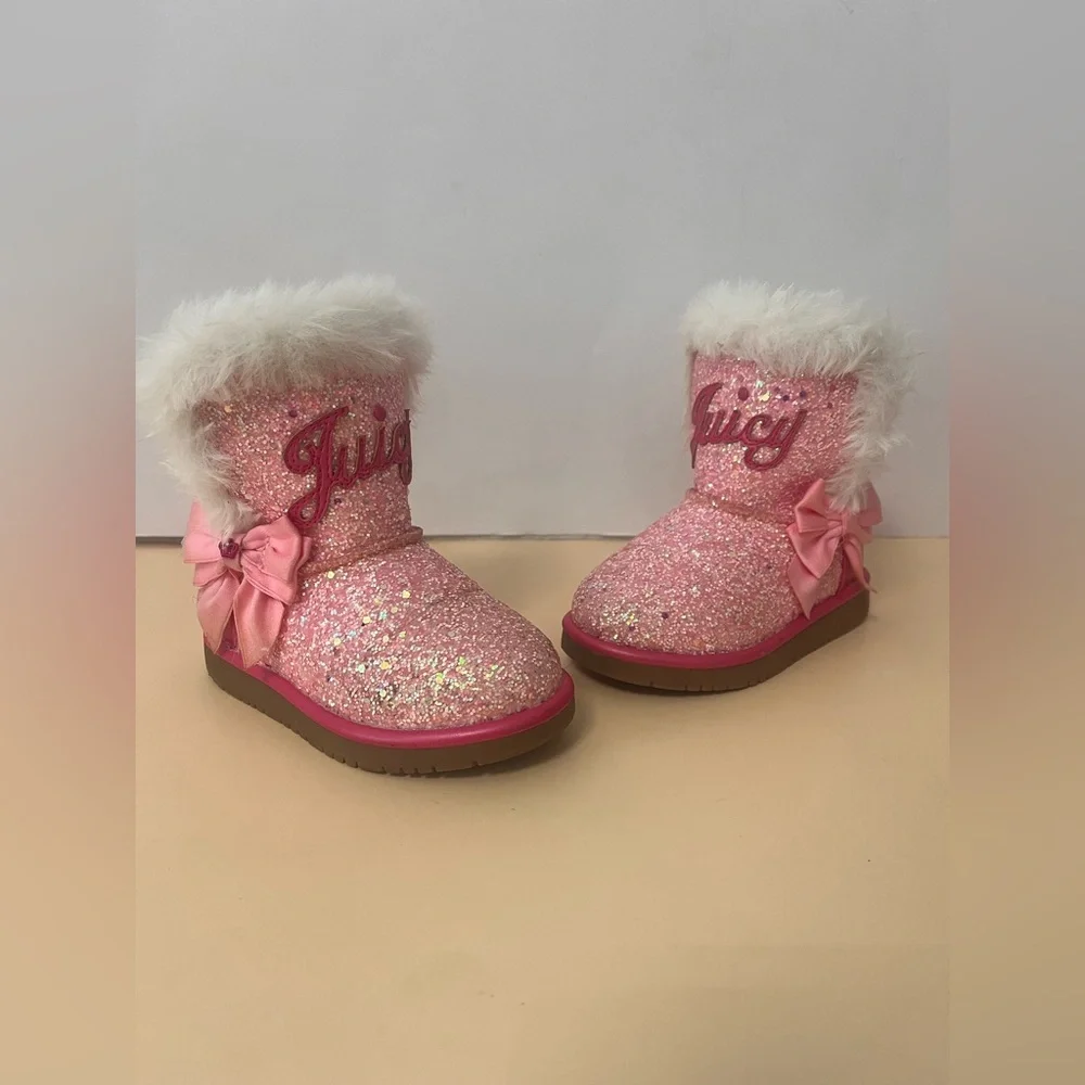 Juicy Couture glittery pink
